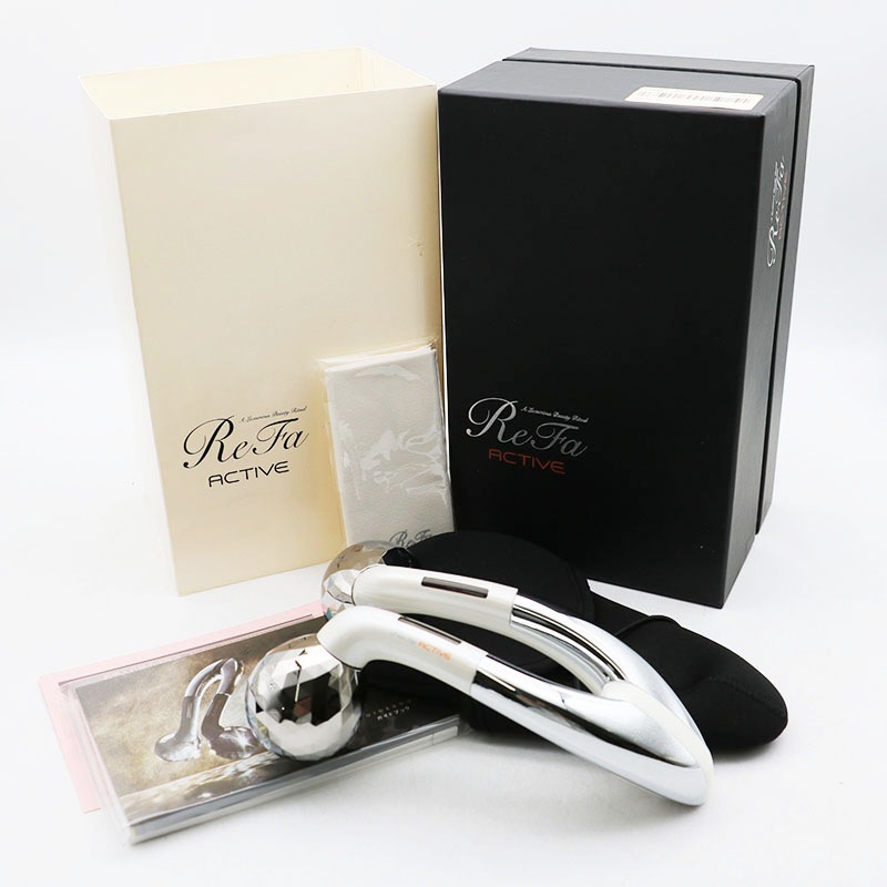 △美品 MTG Refa リファアクティブ （ホワイト） 元箱あり | 美容機器 