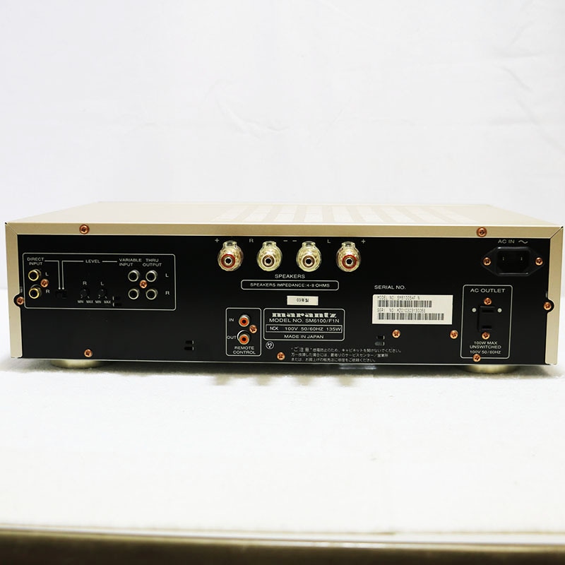 ◇marantz マランツ SM6100SA ステレオパワーアンプ 2003年製