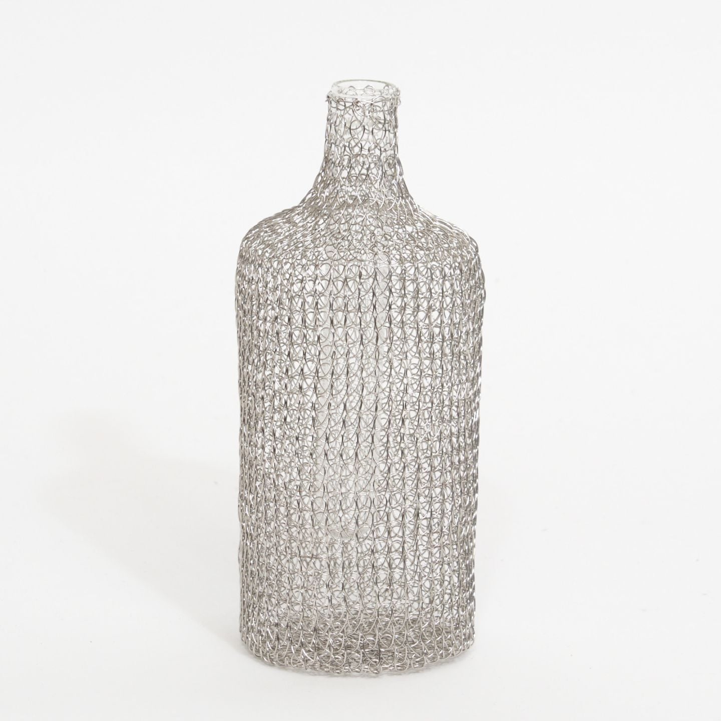【母の日2026】オリジナル花瓶とロスフラワー table vase set シルバー（5月6日（水）-5月10日（日）のお届け）