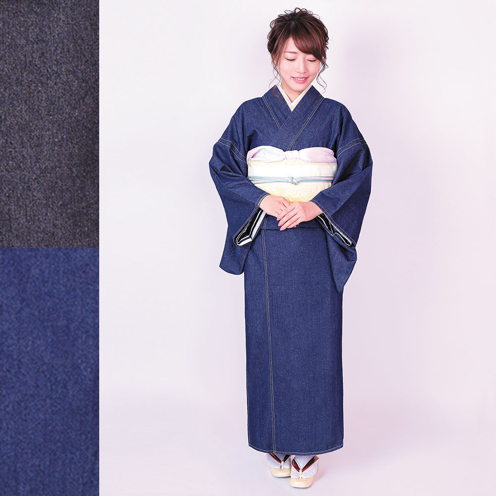 新品 完売品 洗える デニム着物 ノーマル 和遊楽 巡-MEGURU-レディース 新品 完売品 洗える デニム着物 ノーマル 和遊楽 巡-MEGURU