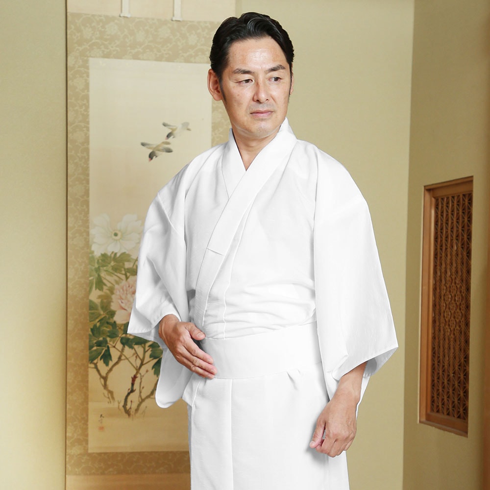 まほろば白衣(SS-4L) | 寺院用品 | 作務衣の専門館 『伝統芸術を着る会』