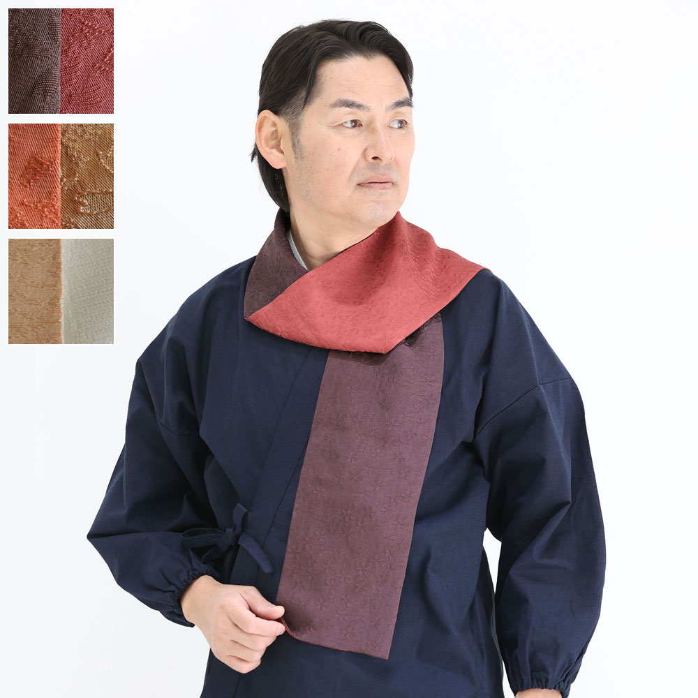 正絹 葵ショール ヴィンテージ ショール リバーシブル 手織り 新品