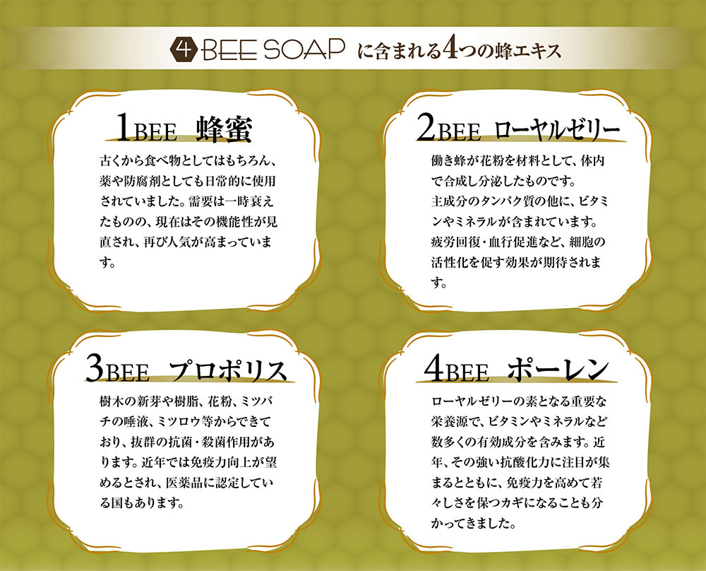 �Ϥ��ߤ��и���4BEE SOAP������ѥ���