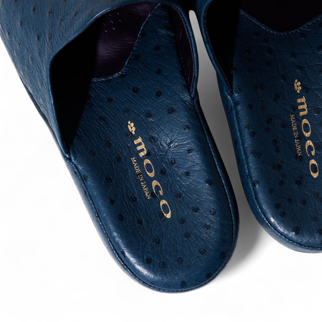 【10,000円引きクーポン 即日発送・限定各サイズ1足・送料無料】咲 Saki(サキ)|皇室職人の高級スリッパ ブルー22.5~24.5cm