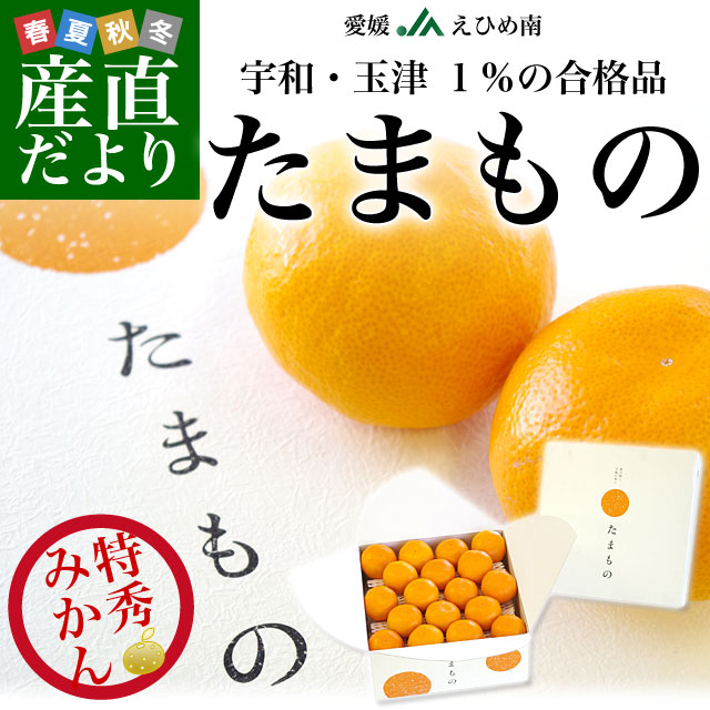 お歳暮 ギフト】愛媛県より産地直送 JAえひめ南 特秀みかん「たまもの