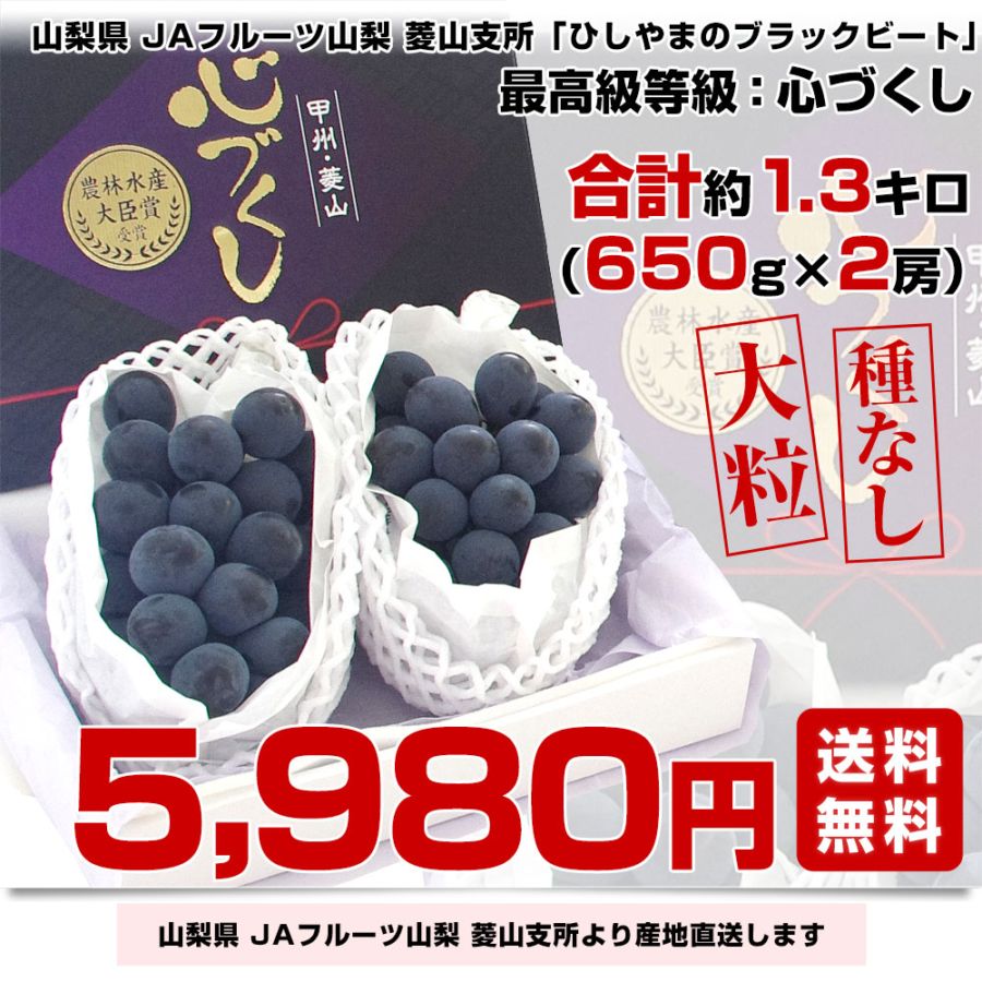山梨県より産地直送 JAフルーツ山梨 菱山支所 ひしやまのブラック