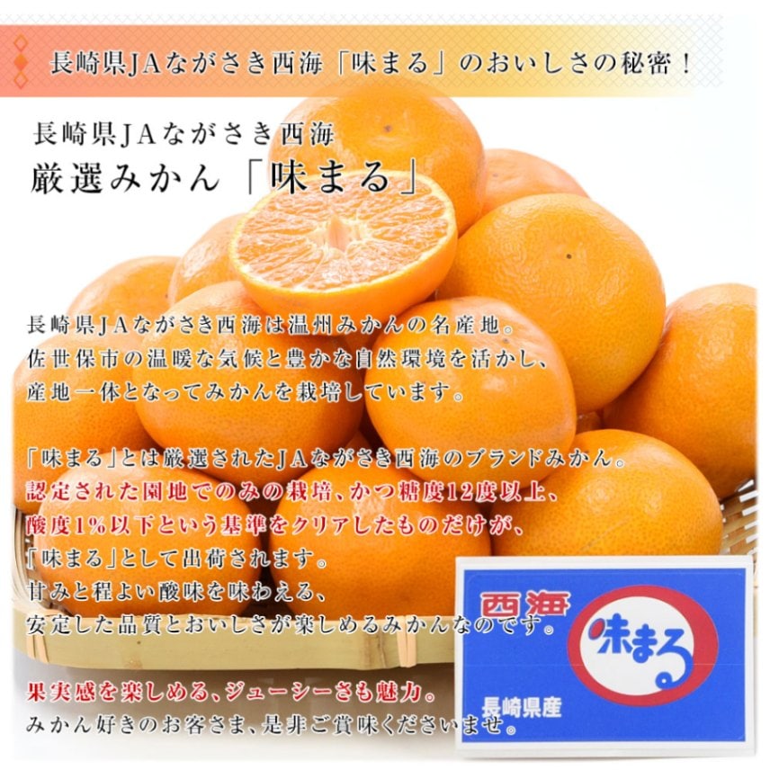 長崎県 JAながさき西海 味まる 約2.8キロ（1.4キロ×2）SからSS