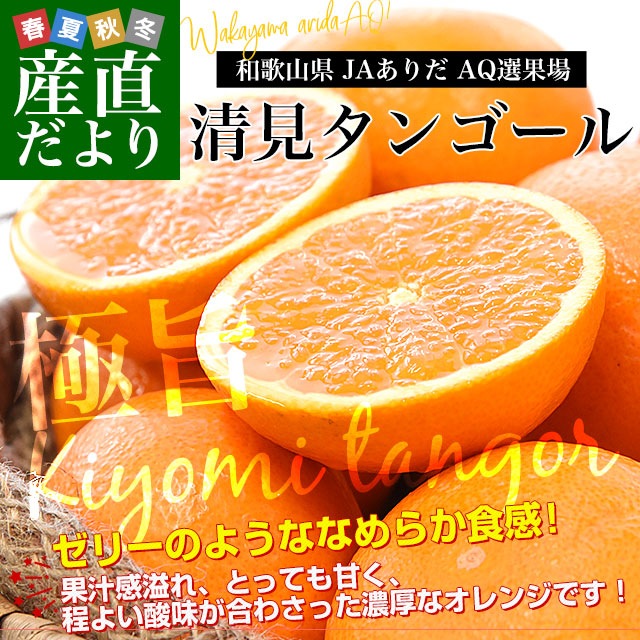 □しまりす様 和歌山産 清見オレンジ 小玉サイズ 2箱ひとくくり