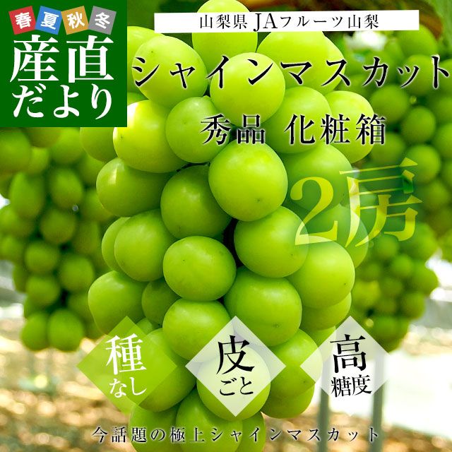 ��������껺��ľ�� JA�ե롼�Ļ��� ���㥤��ޥ����å� ���� ��˼2˼���� ����Ȣ (��550g��2˼)  ����̵�� ��ƺ �֤ɤ�