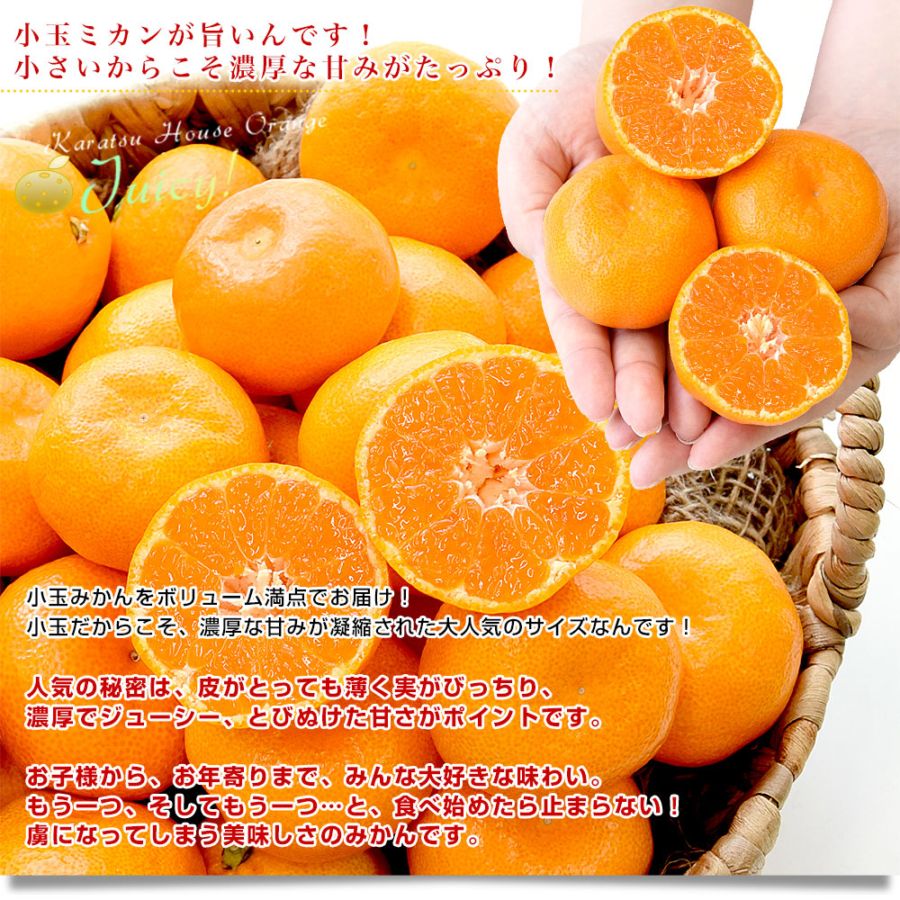 ⑴佐賀県唐津産 ハウスみかん 4Sサイズ約150玉 20616.1.jpg