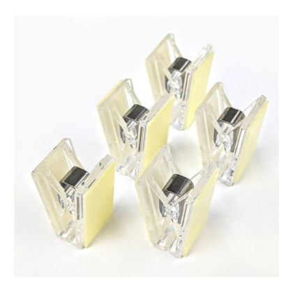 【3000個セット】両側フラットクリップFC-1クリアテープ付き(@31.66円)