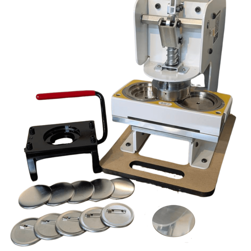 【新規事業者向け／57mm丸型】缶バッジ製作スターターセット