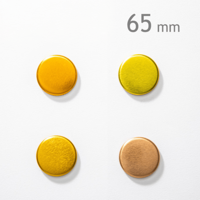 【65mm】カラー缶バッジパーツ（1,000個：＠28.60円～）