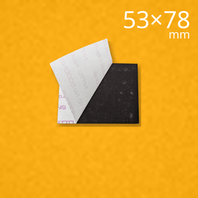 【53×78mm用】マグネット単品x10ロット～(10,000個～)@32円