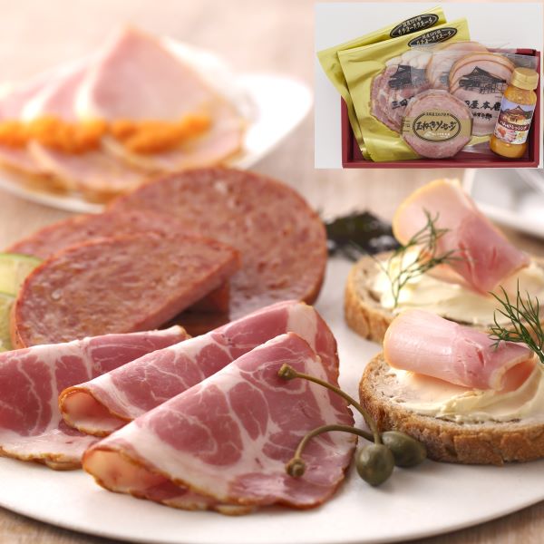≪※通販限定※≫ロースハム詰合せ【SBH-3Net】三田屋本店