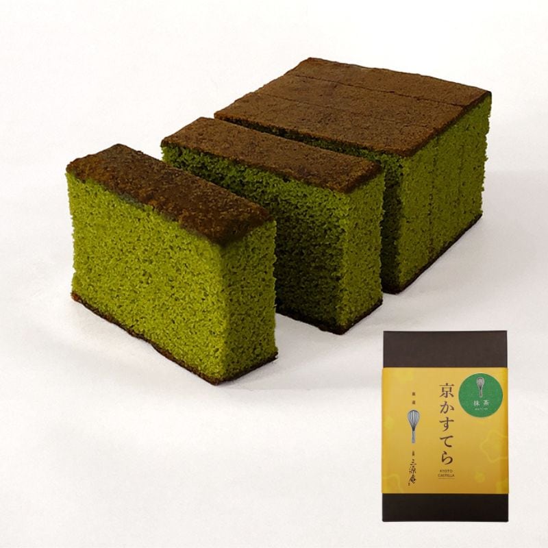 京かすてら 宇治抹茶(0.55号/5切)