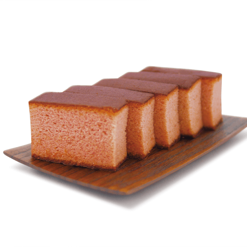 【ご愛食用】京かすてら/あまおう苺 0.4号(5切カット)