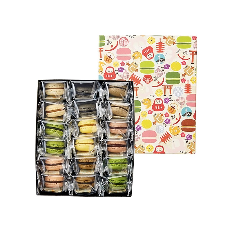 【11/28-12/4限定特別価格！】和マカロン 9種アソート：18個入り（会員様限定）