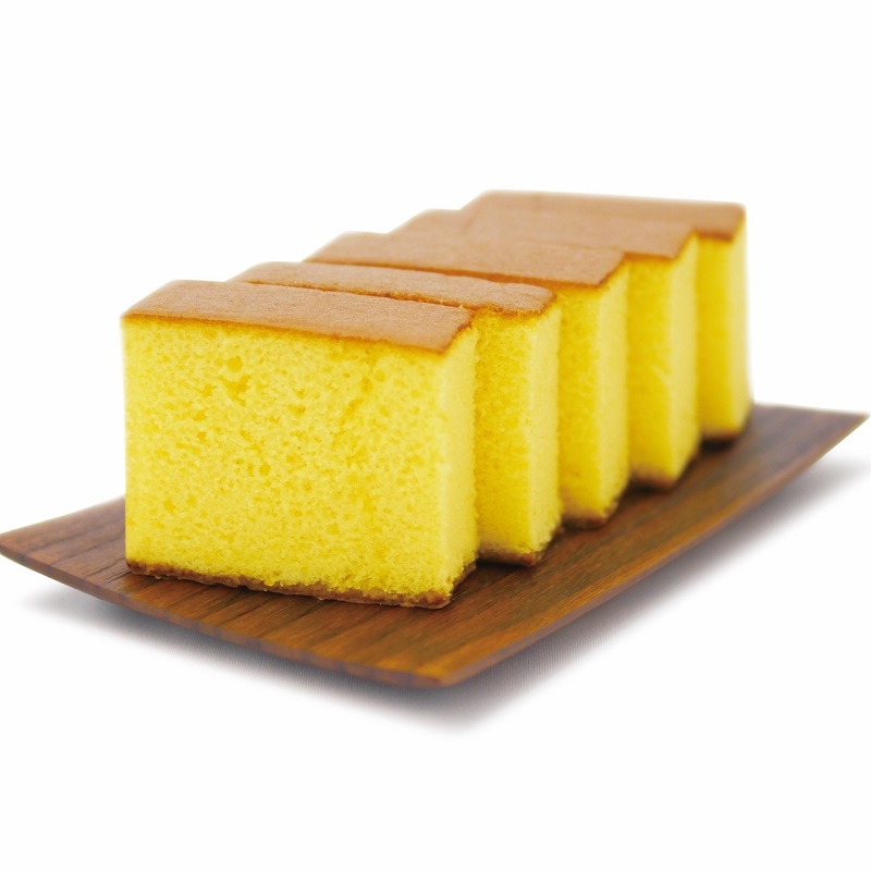 【ご愛食用】京かすてら/広島レモン 0.4号(5切カット)