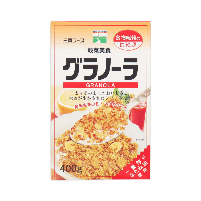 Amazon.co.jp: 三育フーズ 三育グラノーラ 400g : 食品・飲料・お酒