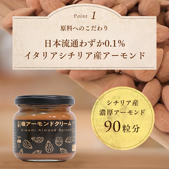 先行予約・期間限定キャンペーン】極 アーモンドクリーム｜セレクト