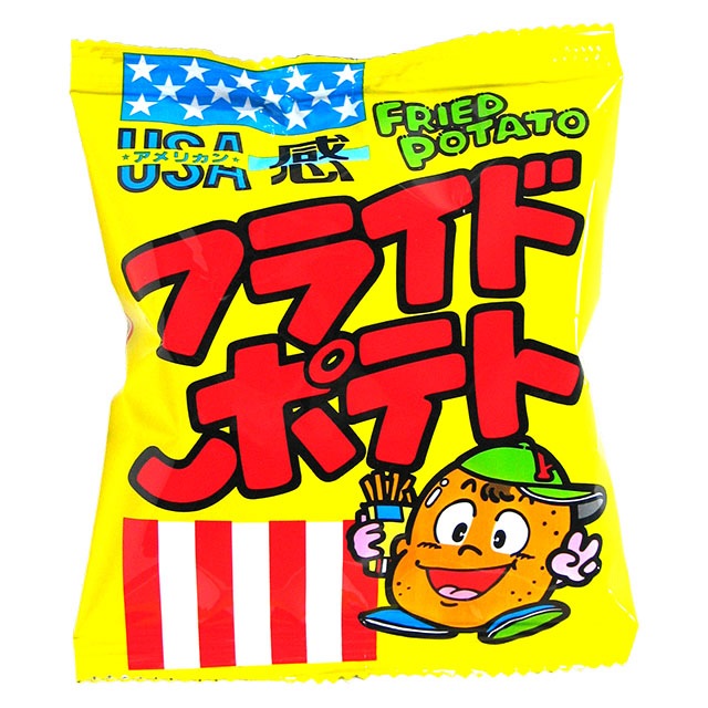 フライドポテト 30入り スナック,20円 楽駄屋(旧駄菓子屋三冠王) フライドポテト 30入り スナック,20円 楽駄屋(旧駄菓子屋三冠王)