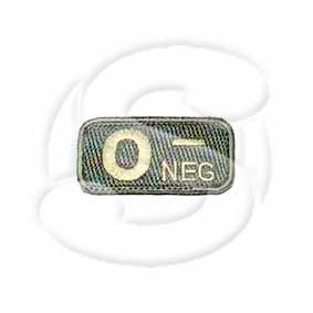 �ѥå� Bloodtypes O- �ɽ� ACU-Light patch-00080-acul-oneg �ߥ륹�ڥå���󥭡�