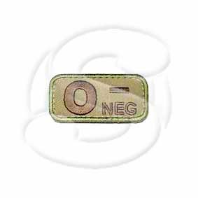 �ѥå� Bloodtypes O- �ɽ� Multicam patch-00080-multic-oneg �ߥ륹�ڥå���󥭡�