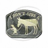 �ѥå� I Don't Give A Rat's Ass �ɽ� ACU-Light patch-00010-aculight �ߥ륹�ڥå���󥭡�