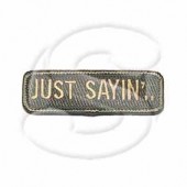 �ѥå� Just Sayin' �ɽ� ACU-Light patch-00109-aculight �ߥ륹�ڥå���󥭡�