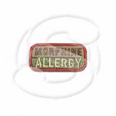 �ѥå� Morphine Allergy �ɽ� Arid patch-00101-arid �ߥ륹�ڥå���󥭡�
