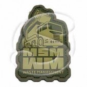 �ѥå� MSM WASTE MANAGEMENT PVC Multicam patch-00219-multicam �ߥ륹�ڥå���󥭡�