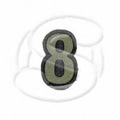 �ѥå� Tac Numbers 8 �ɽ� Forest patch-00147-forest-8 �ߥ륹�ڥå���󥭡�