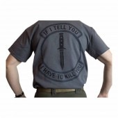 T����� If I Tell you��Charcoal/XL�� shirt-00015-char-xl