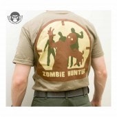 T����� Zombie Hunter��Dusty-Brown/XXL�� shirt-00006-dusty-xxl