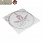 �ǥ����� SPARTAN HELMET DECAL Red decal-00001-red �ߥ륹�ڥå���󥭡�