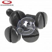 M1911-11(BK) ����åץ�����塼 Steel Grip Screw for MARUI M1911/MEU Black GUADER ��������