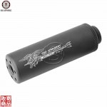 SS-100 Mock Suppressor-Black (14mm CW) [ NAVY SEAL ] G-01-025 G&G
