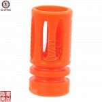 Plastic Mock Flash Suppressor for GR16 - Orange (14mm CCW) G-02-025-2 G&G