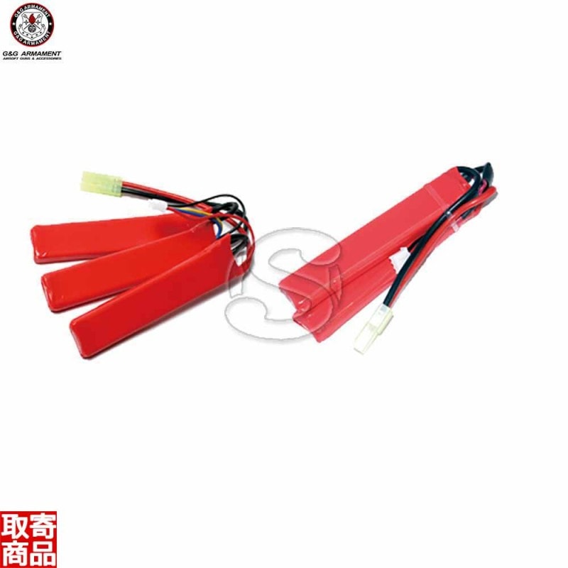 G-Power LI-PO 11.1V 1100 mAh (Three-piece) G-11-041 G&G