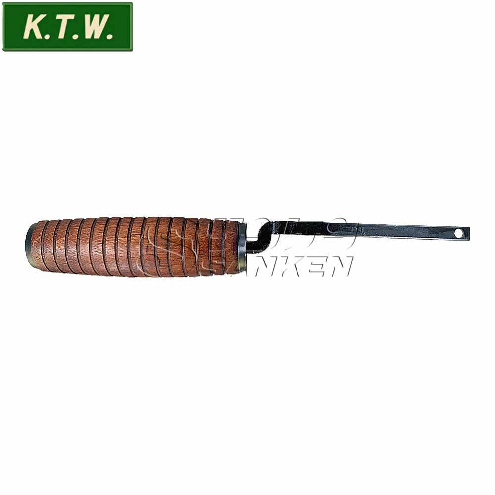 イサカ M37 用 木製 先台(フォアグリップ) アメリカンウォルナット 丸