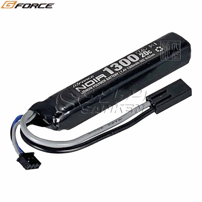 Noir  LiPoBattery 7.4V1300mAh20C ������ �Хåե������塼�� (���ȥå����塼��)���� GFG915