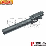 GLK-219(BK) ���������Х�� CNC Steel Outer Barrel for MARUI G17 Gen4 (Black) ��������