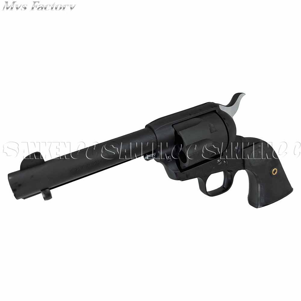 美品CAW Colt S.A.A. 2nd Standard Modelブラック CAW: Colt SAA 2nd Standard Model Civilian HW R-BLACK 発火式