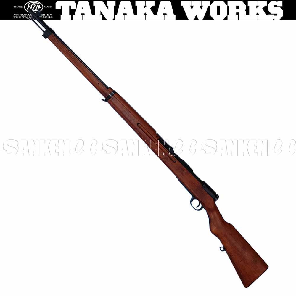 ガスガン 三八式歩兵銃 ブラック 鬼胡桃銃床仕様 version 2