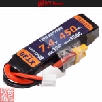 7.4V 450mAh 75C-150C LiPo ����ѥ��ȥХåƥ꡼ (XT30���ͥ�����) DCI-75C-450-3S1P-XT30 DCI GUNS