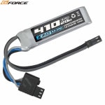 �Хåƥ꡼ ZAC LiPo 7.4V 410mAh �ϥ�ɥ����� ZAC250 G FORCE