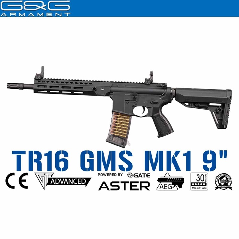 ��ư���� TR16 GMS MK1 9"  TGR-GMS-MK1-090-NCS G&G