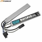 �Хåƥ꡼ ZAC LiPo 7.4V 1200mAh SOPMOD �б� ���ɥ�ѥå� ZAC256 G FORCE
