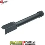 GLK-550(BK) Х Steel CNC Thread Outer Barrel for MARUI G17 Gen5 MOS -14mm Black 